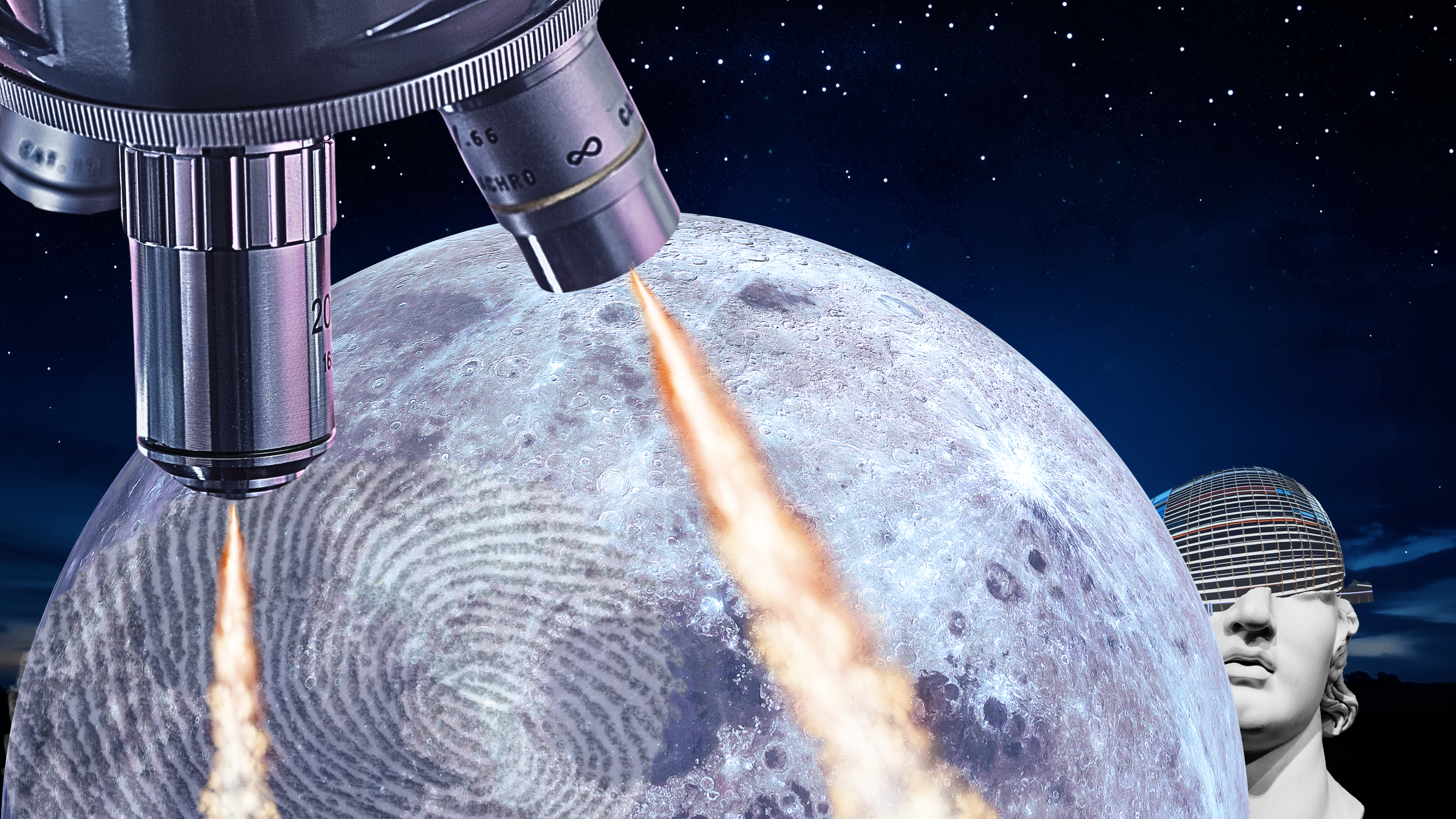 Microscope illustration